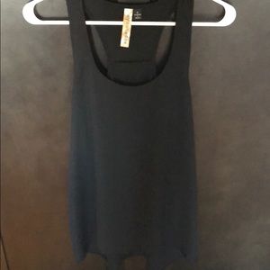 Black tank top